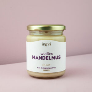 Weißes Mandelmus, Rohkostqualität, 250g