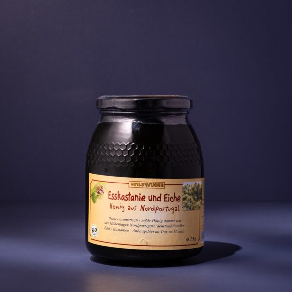 Esskastanie-Eiche Waldhonig in Rohkostqualität 1kg
