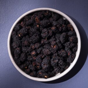 Schwarze Maulbeeren getrocknet  Rohkostqualität 400 g