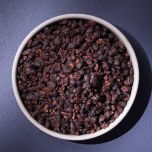 Kakaonibs Criollo mit Yacónsirup, Rohkostqualität, 500g